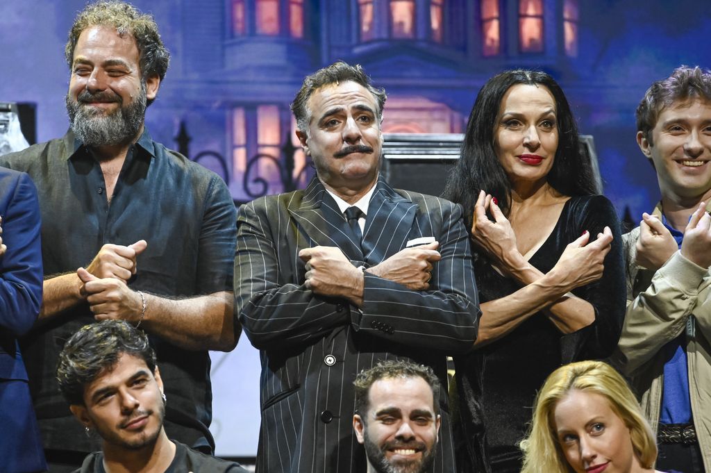 Escena de la Famili Addams en su vuelta al escenario
