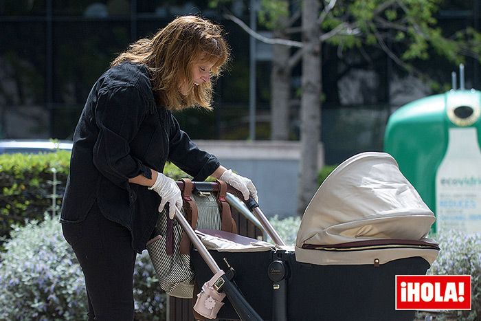 Toñi Moreno con su hija Lola