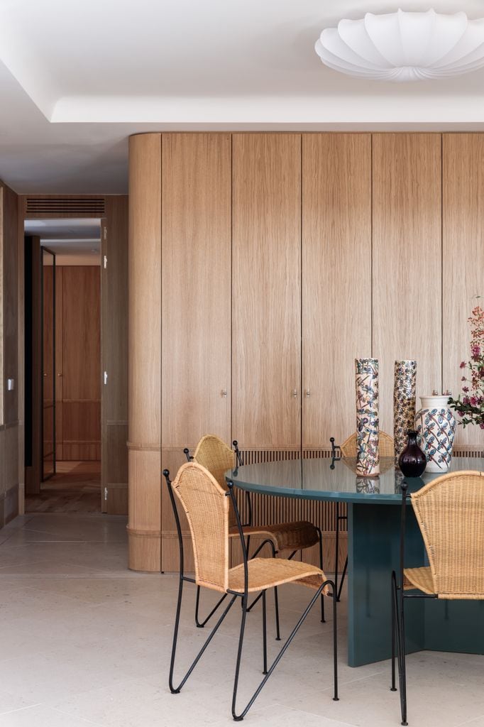 Armarios a medida en el comedor