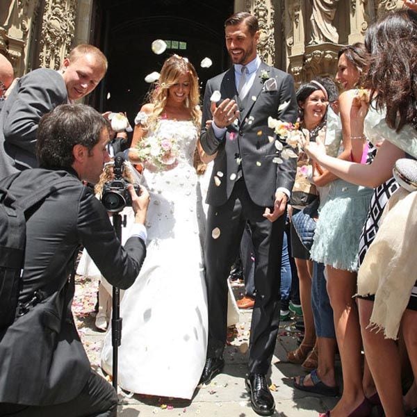 Fernando y María contrajeron matrimonio el pasado 20 de junio en la basílica de Santa María del Coro de San Sebastián, una de las más representativas de la ciudad natal de la novia
