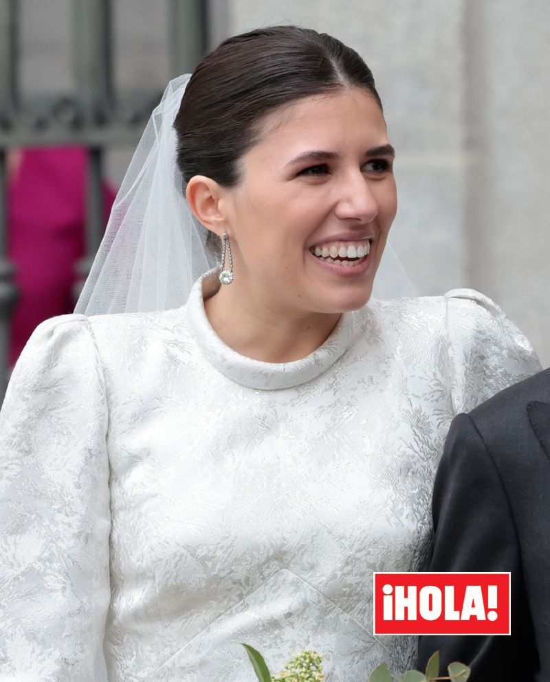 Teresa Urquijo en su boda