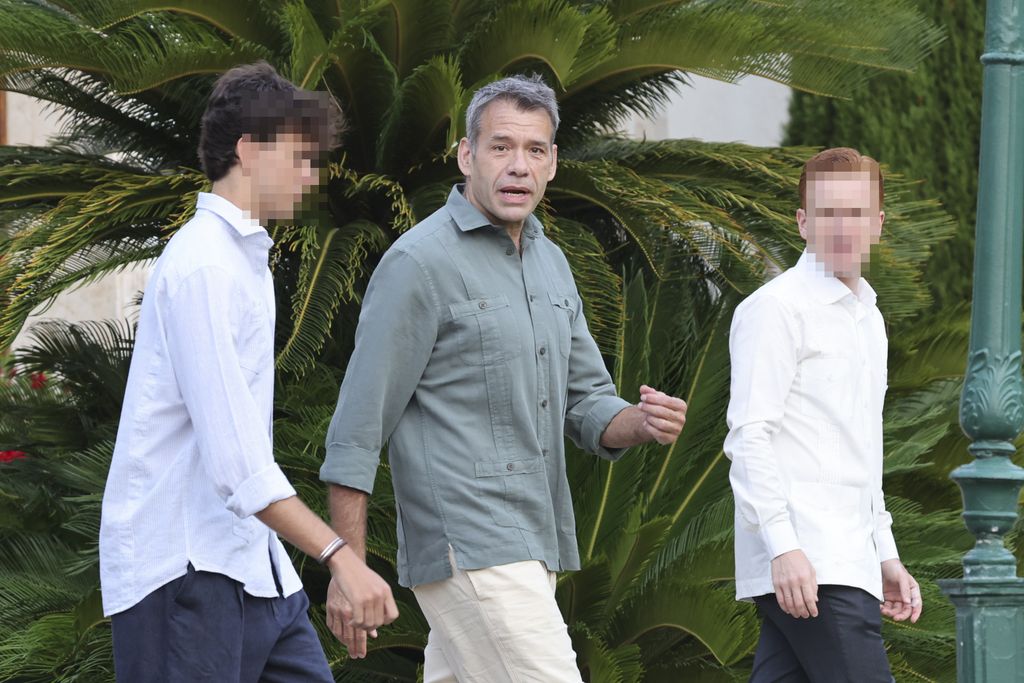 Rubén Amón, en la boda de Susanna Griso y Luis Enríquez Nistal