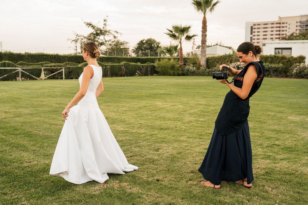Ignacia Fotos fotografía a su hermana de novia