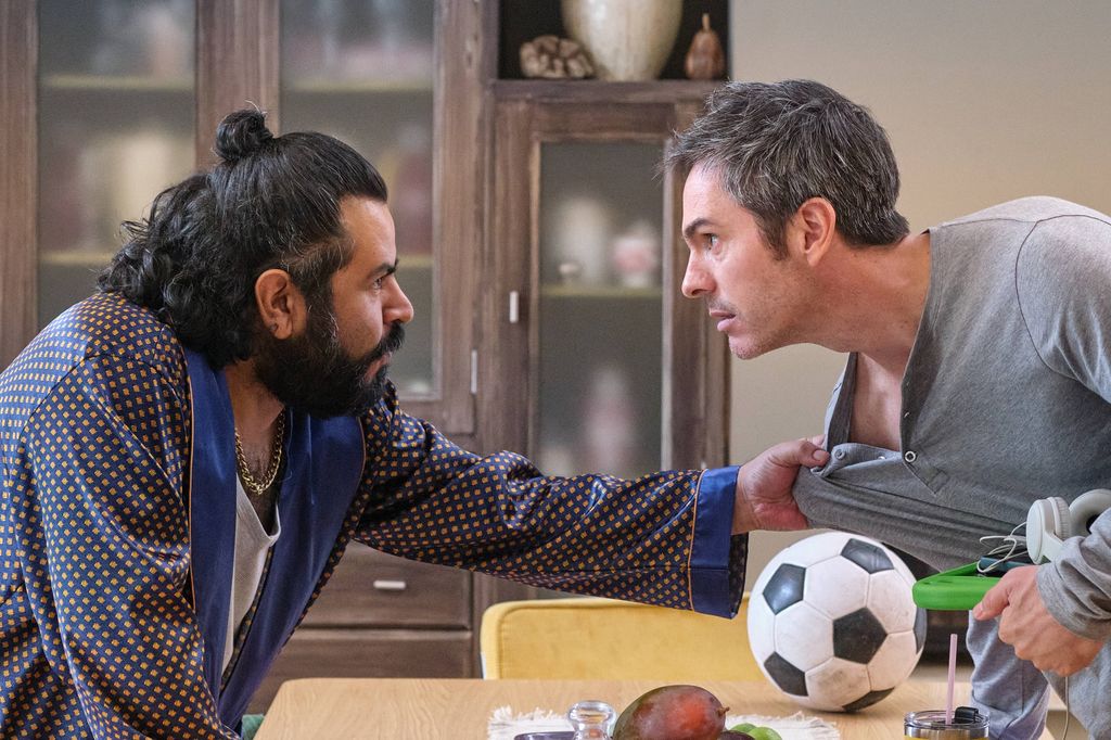 Mauricio Barrientos 'El Diablito' and Mauricio Ochmann in 'Single Dad'