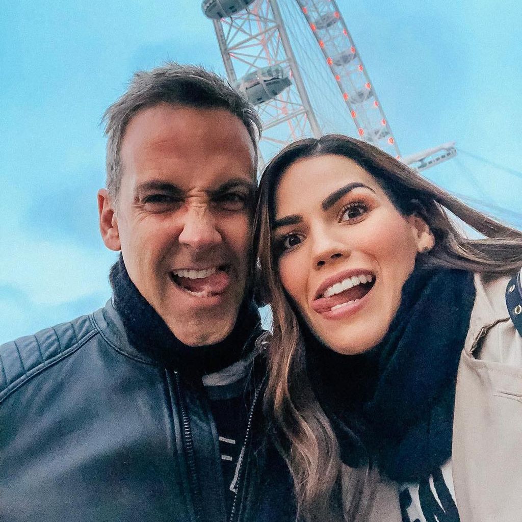 Carlos Ponce y Karina Banda