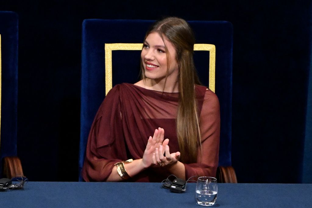La infanta Sofía durante los Premios Princesa de Asturias
