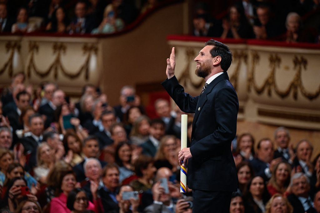 Lionel Messi recibió el Premios Princesa de Asturias de los Deportes 2026.