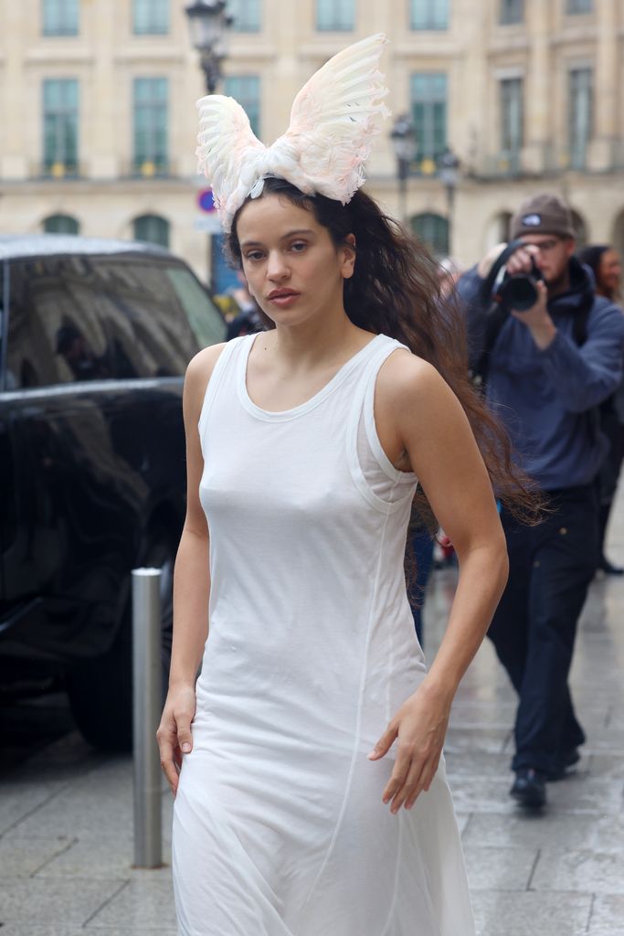 Rosalía en la semana de la moda de París