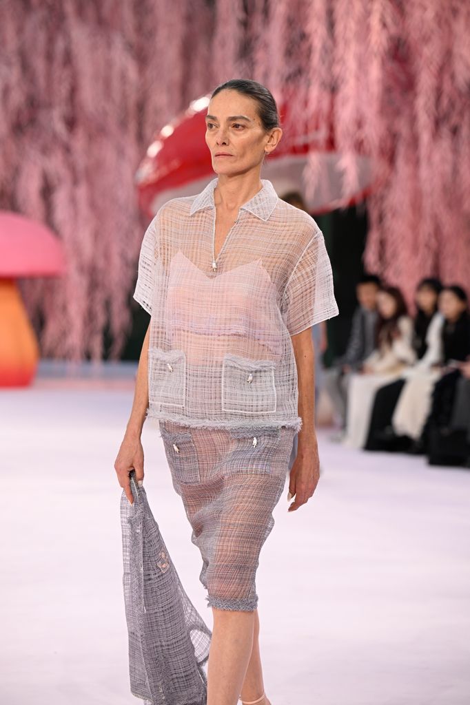 Laura Ponte en el desfile de Chanel Alta Costura Primavera/verano 2026 (enero de 2026)
