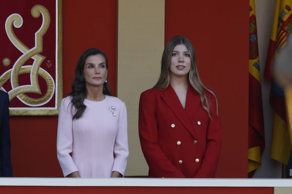 La reina Letizia y la infanta Sofía
