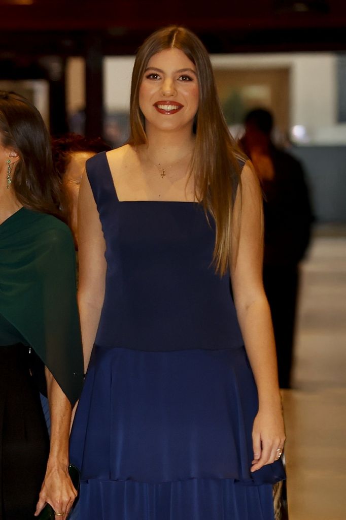 La infanta Sofía durante la 34.ª edición del concierto previo a la entrega de los Premios Princesa de Asturias 2026, celebrado el 22 de octubre en Oviedo.