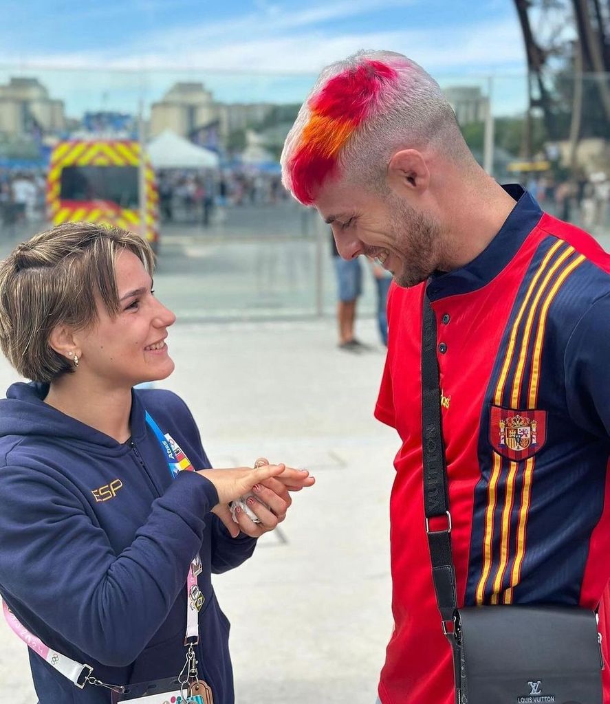 Laura Martínez y Josean Aranda, dos judocas españoles, se comprometen en los Juegos Olímpicos de París, julio 2024