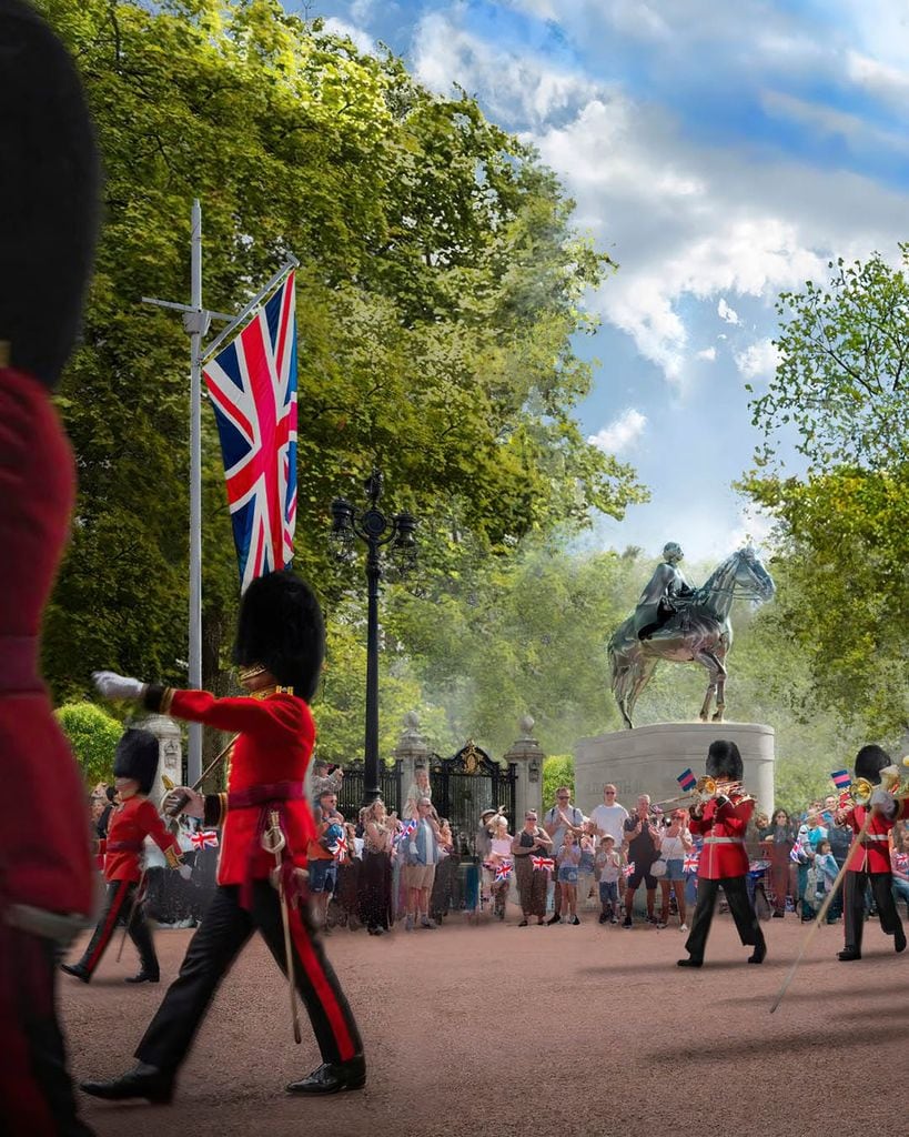 Memorial de Isabel II en Londres