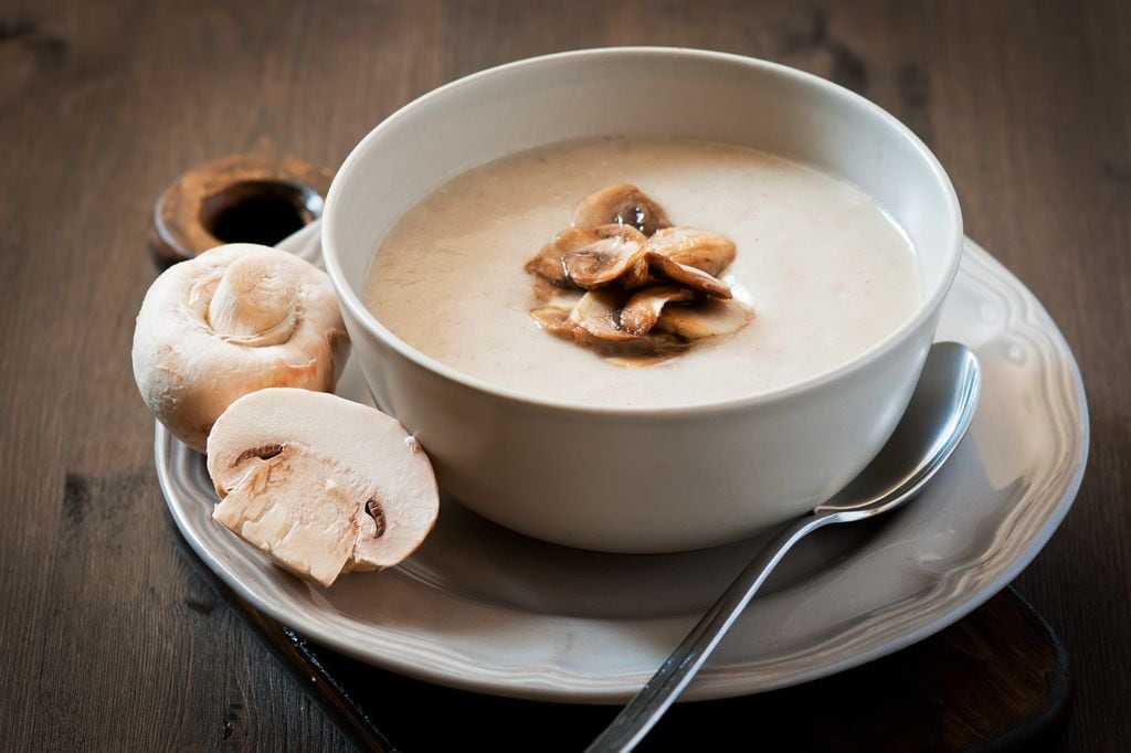 Velouté de champiñones