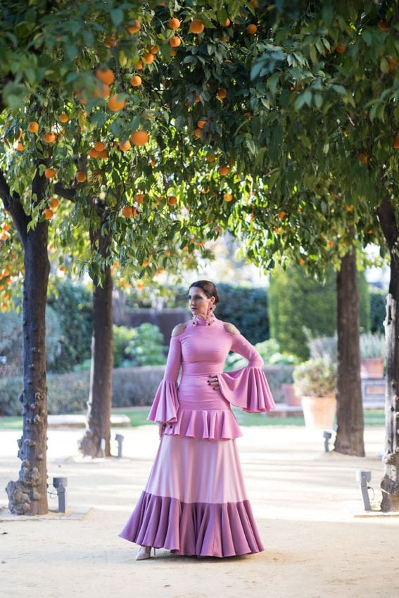 Vestido Flamenca El Ajolí x Juan Duyos Sevilla Cristina Ybarra