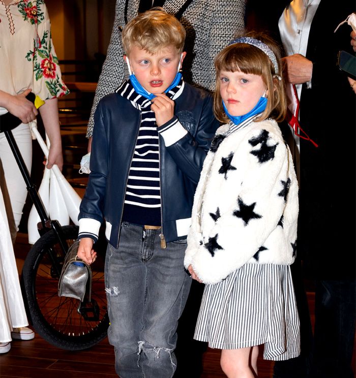 Jacques y Gabriella de Mónaco