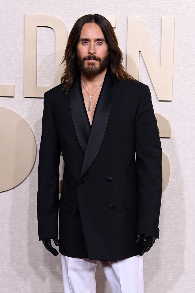Jared Leto en la gala de los Globo de Oro en 2024