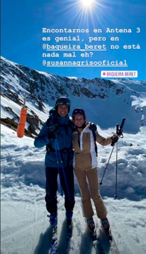 Jorge Fernández y Susanna Griso
