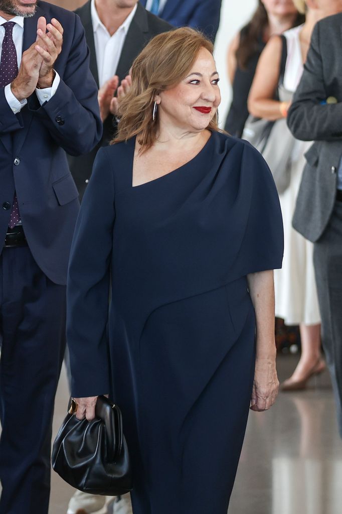 Carmen Machi, entre aplausos, minutos antes de recibir el Premio Nacional de Cinematografía 2026