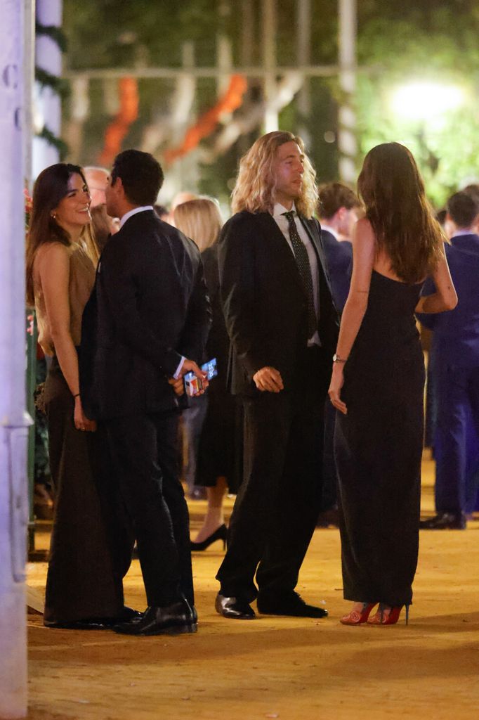 Rocío Crusset, Charlie Schein, Alberto Herrera, Blanca Llandres en Sevilla