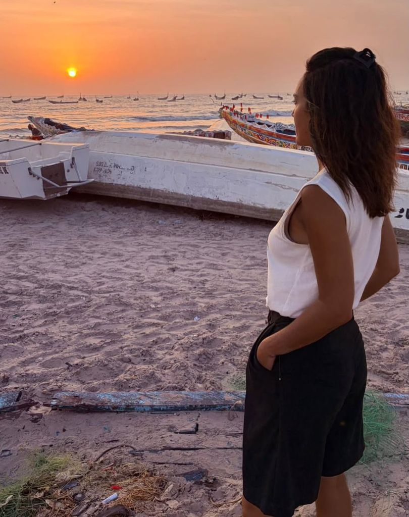 Cristina Saavedra en África