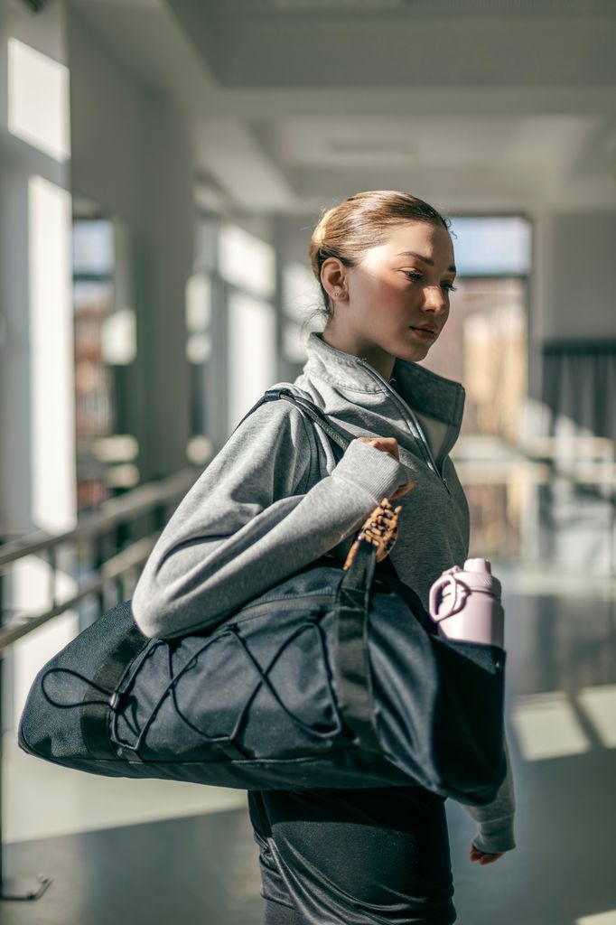 chica bolsa deporte