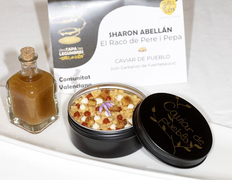 Tapa Caviar de pueblo
