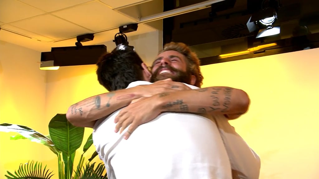 Pelayo se reencuentra con su exmarido Andy Mcdougall