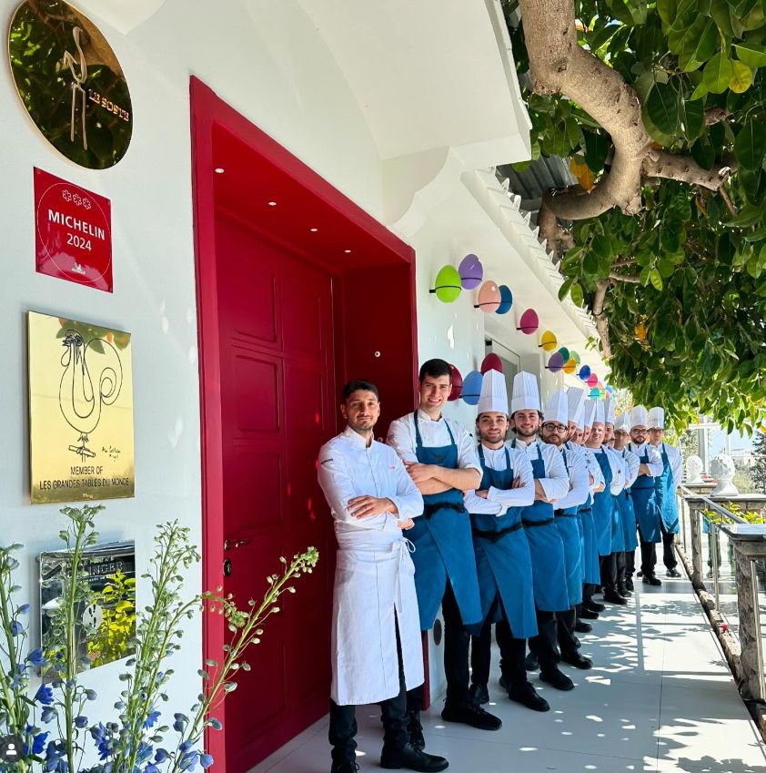 El chef Fabrizio Mellino, al frente del restaurante italiano Quattro Passi, premiado con tres estrellas Michelin.
