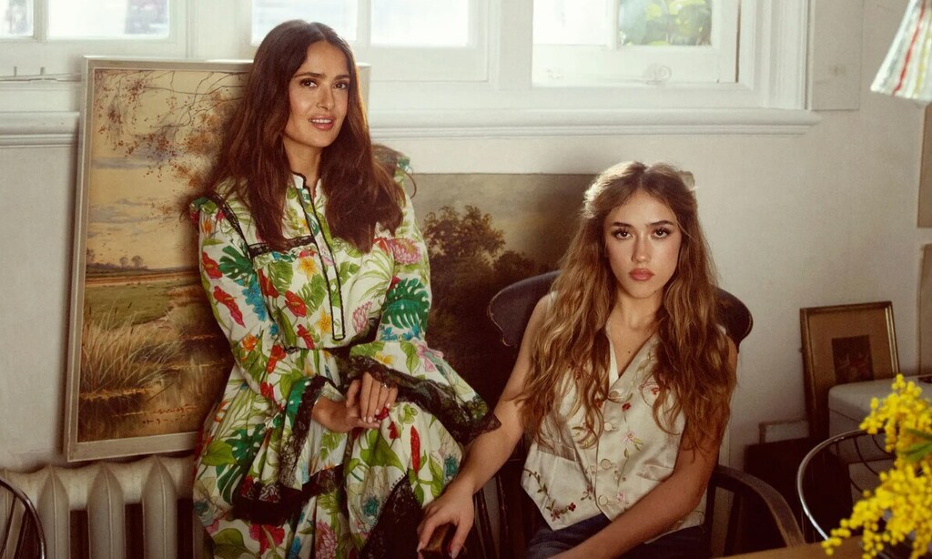 Salma Hayek and Valentina Paloma Pinault reveal that speaking in Spanish among non-speakers feels like their ‘secret’