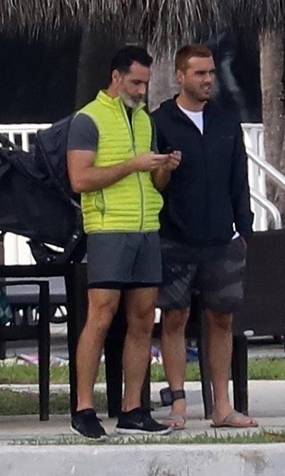Pablo Lyle y Lucas Delfino