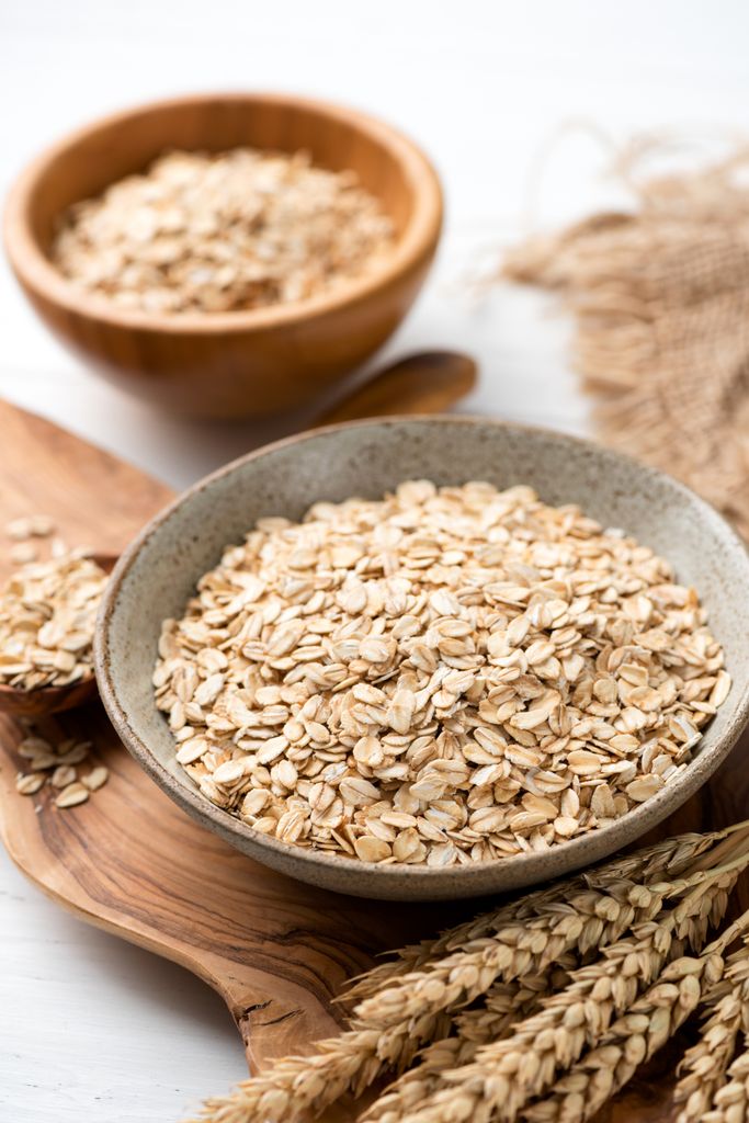 Avena, arroz integral y la quinoa.