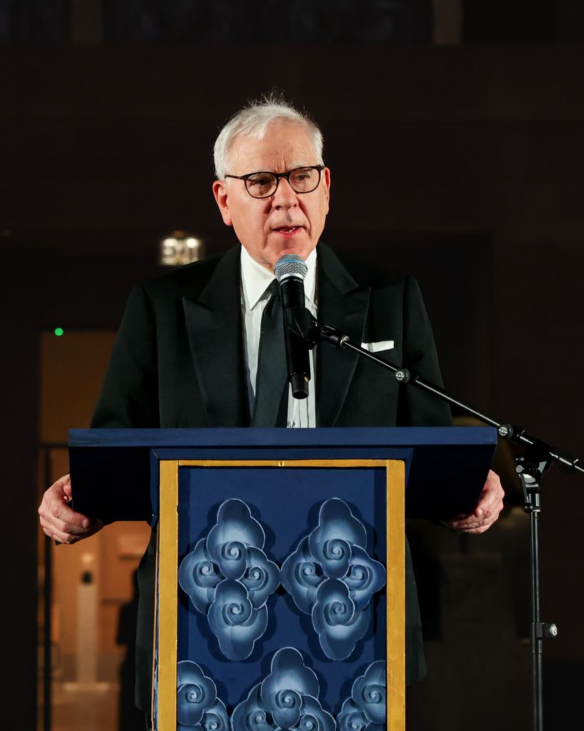 EL homenajeado David M. Rubenstein.