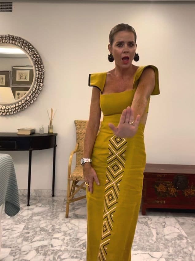Las noches de verano de Amelia Bono en Marbella: firmas españolas y un bolso de miles de euros