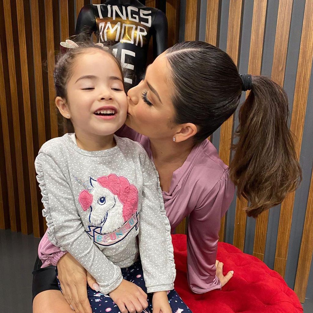 Ana Patricia Gámez y su hija Giulietta