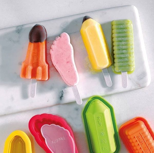 Moldes variados para helados de Lékué