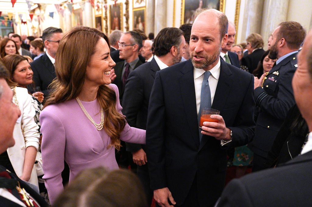 El príncipe Guillermo y Kate Middleton en los actos por el centenario de Isabel II