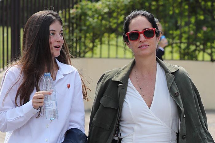 Carolina Herrera con su hija Olimpia