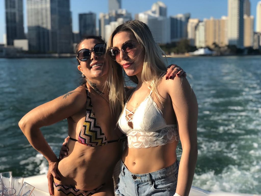 Alejandra Guzmán y Frida Sofía se reencontraron tras el fallecimiento de Silvia Pinal 