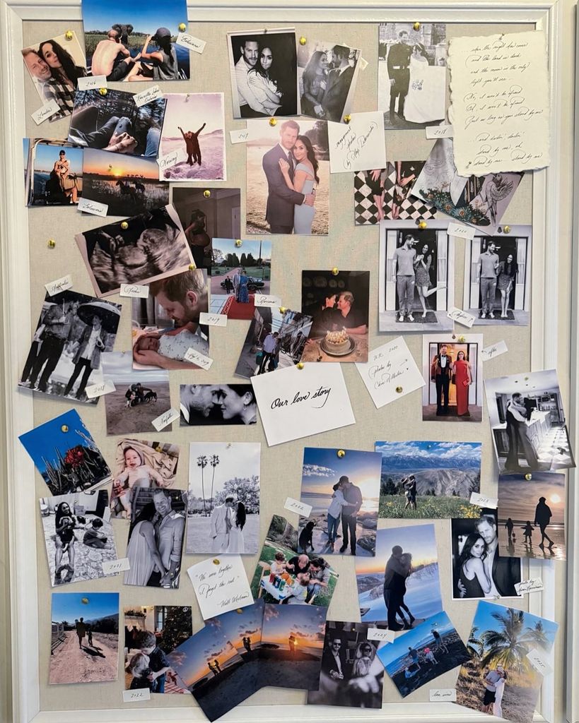 Meghan Markle compartió entrañables fotos familiares al celebrar sus séptimo aniversario de bodas con el príncipe Harry.