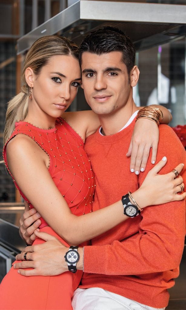 Alice Campello y Álvaro Morata