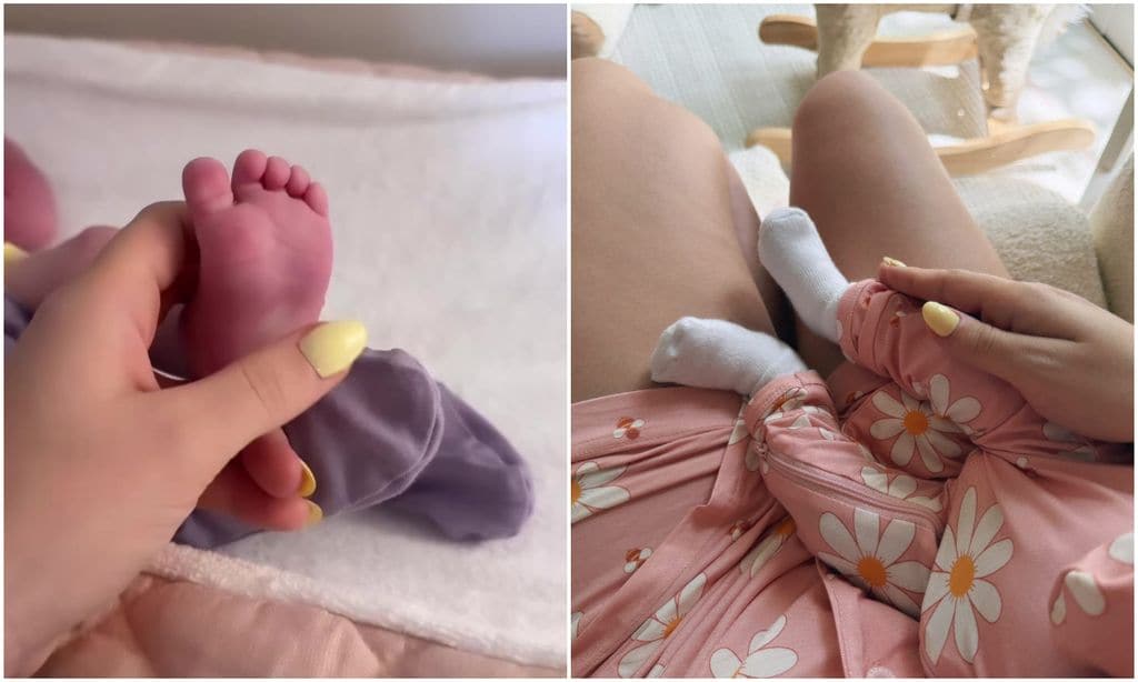 Lele Pons compartió adorables fotos junto a su bebé recién nacida.