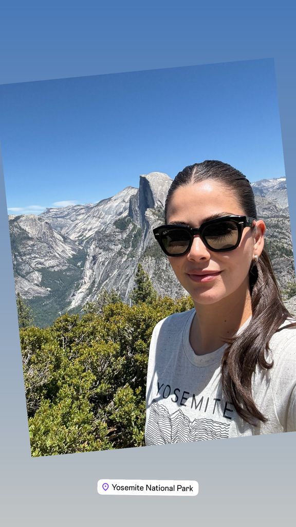 Ana Patricia Gámez en Yosemite 