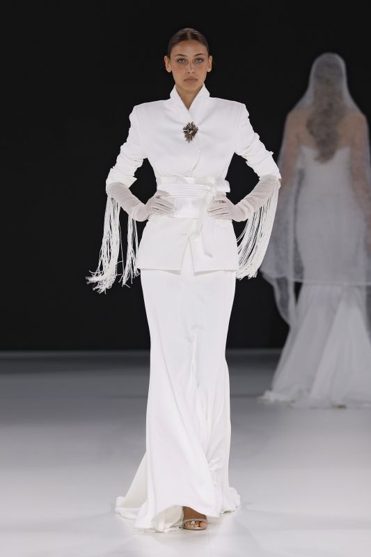 Tendencias novias 2026 blazer