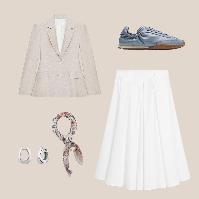 Una blazer de lino de Zara y 3 looks que te salvarán el verano