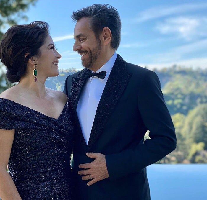 Eugenio Derbez y Alessandra Rosaldo