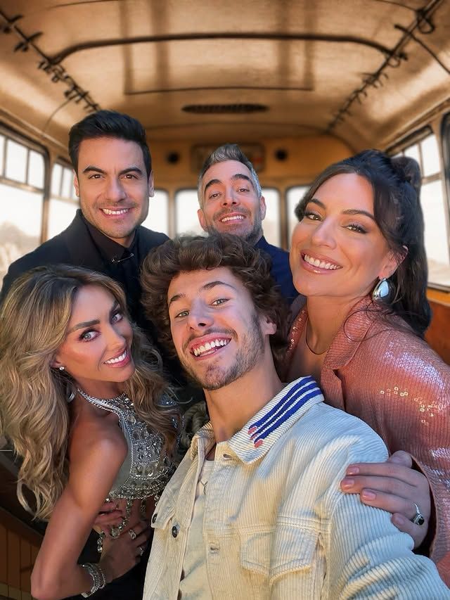 Carlos Rivera, Omar Chaparro, Ana Brenda Contreras, Anahí