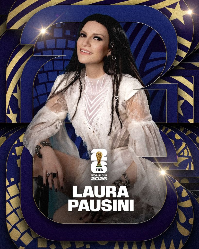 Laura Pausini estará en la ceremonia de clausura del Mundial 2026.
