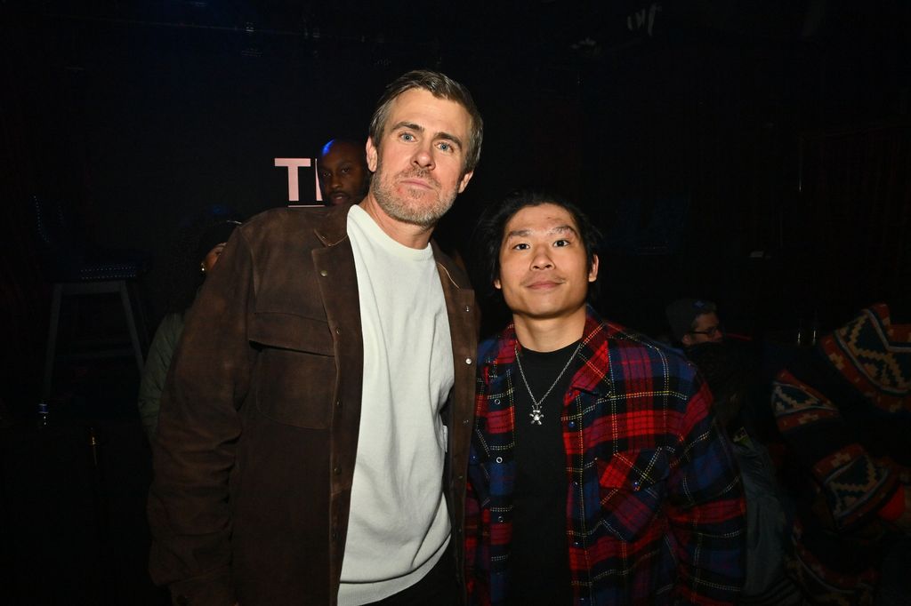 Pax Jolie-Pitt con Garrett Patten en Park City, Utah. 