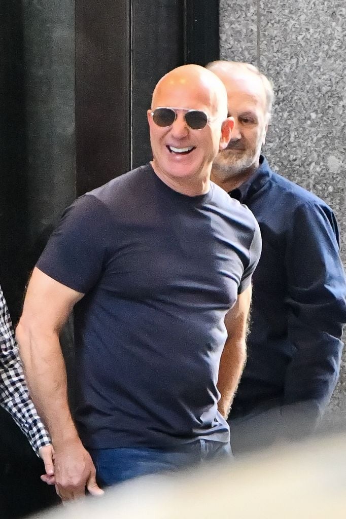 Jeff Bezos celebra su despedida en Madrid
